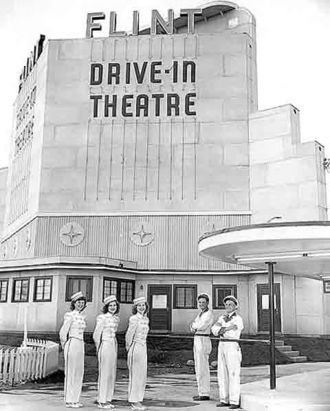 North Flint Drive-In Theatre - Screen 1950S